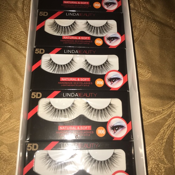 5/$20 LINDABEAUTY MINK Handmade 5D Eyelashes - Picture 2 of 5